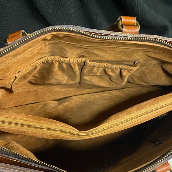 Patricia Nash Brown Leather Bag - Picture 7 of 9